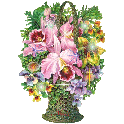 ☼☼☼ L'Imitation de Jésus-Christ ☼☼☼ - Page 2 Bouquet-fleuri-dans-corbeille-scintillant